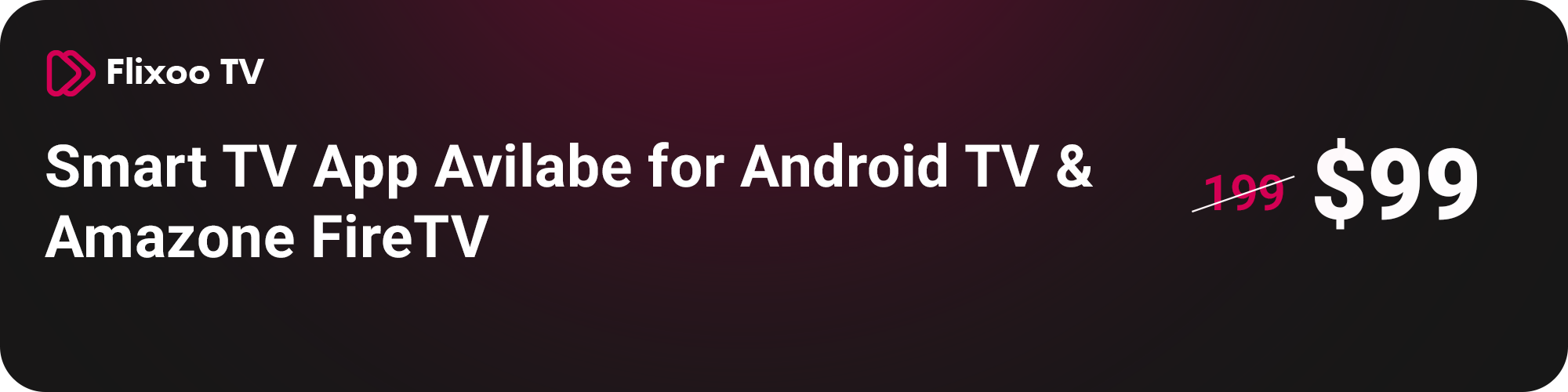 Flixoo Pricing Banner