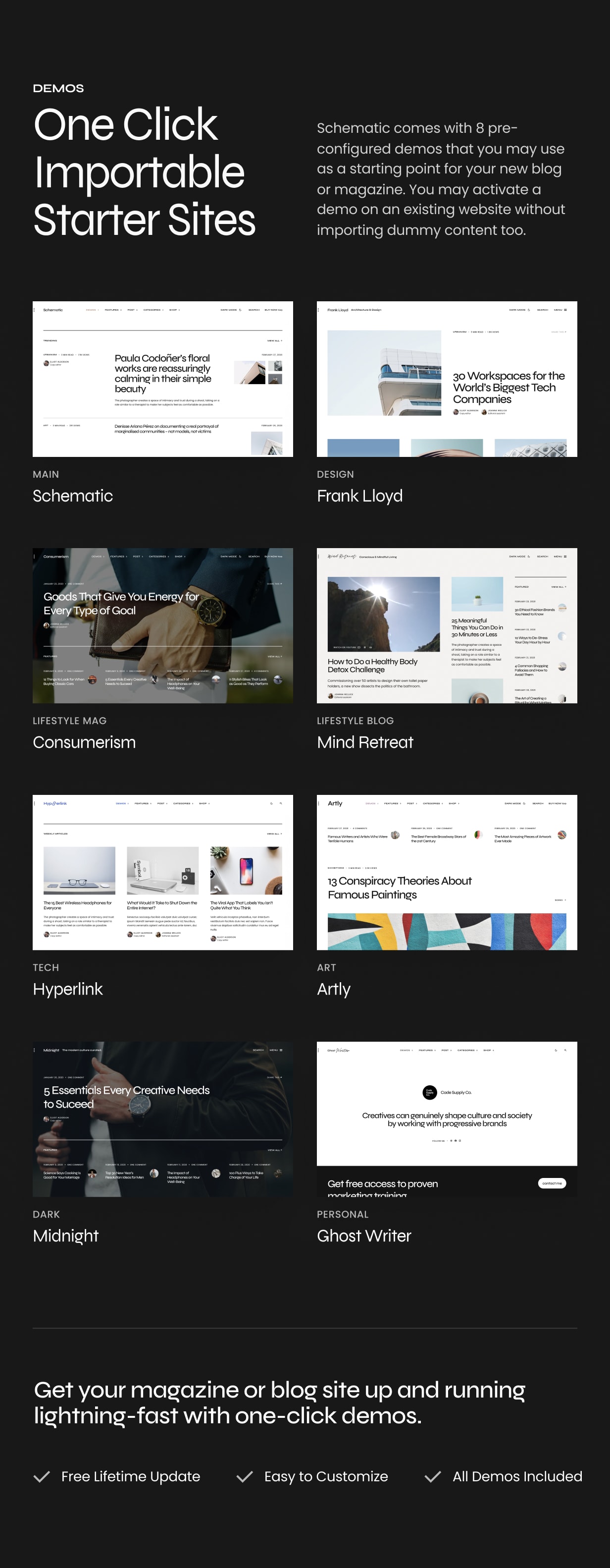 Schematic - Minimalist Blog & Magazine WordPress Theme - 3