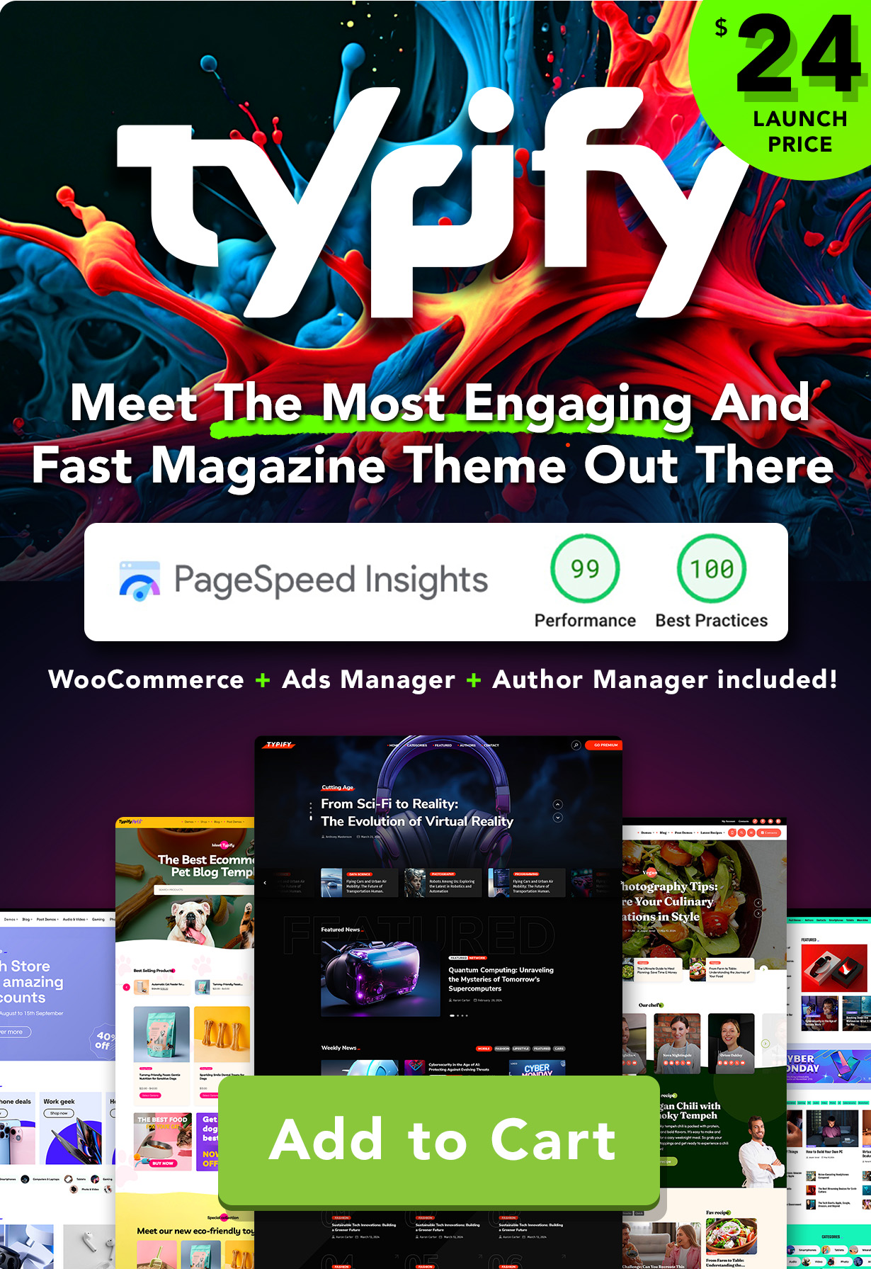 Typify - Newspaper & Magazine WordPress Theme - 1