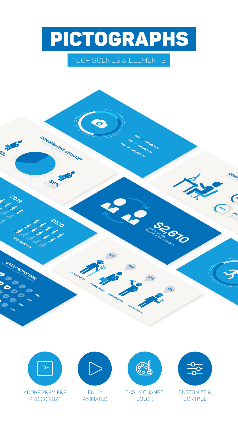 Pictogram Infographics | Premiere Pro - 2