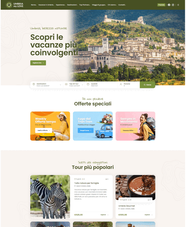 Triply - Đặt tour WordPress Theme Trang web thành công của khách hàng