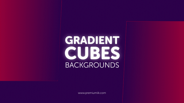Gradient Cubes Backgrounds - 8