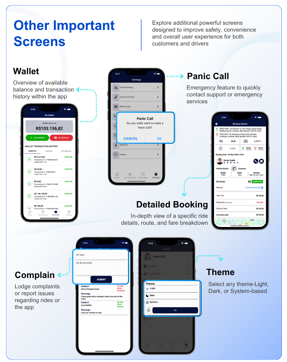 Exicube Taxi App - 9