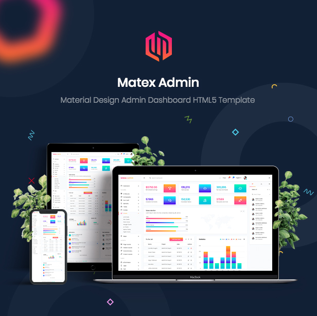 Matex admin - Material Design Admin Dashboard HTML5 Template - 1