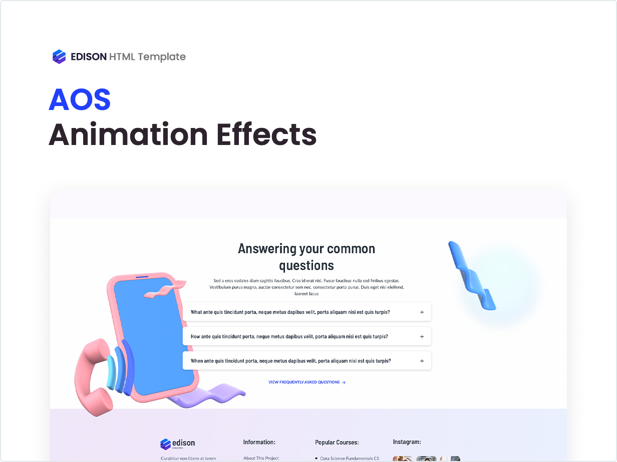 AOS Animation Effects