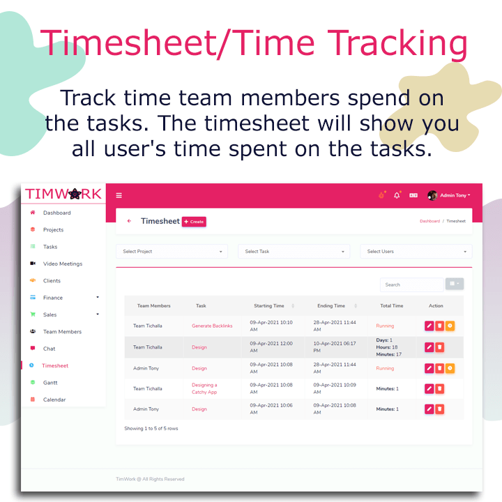HIGH SaaS - Project Management System