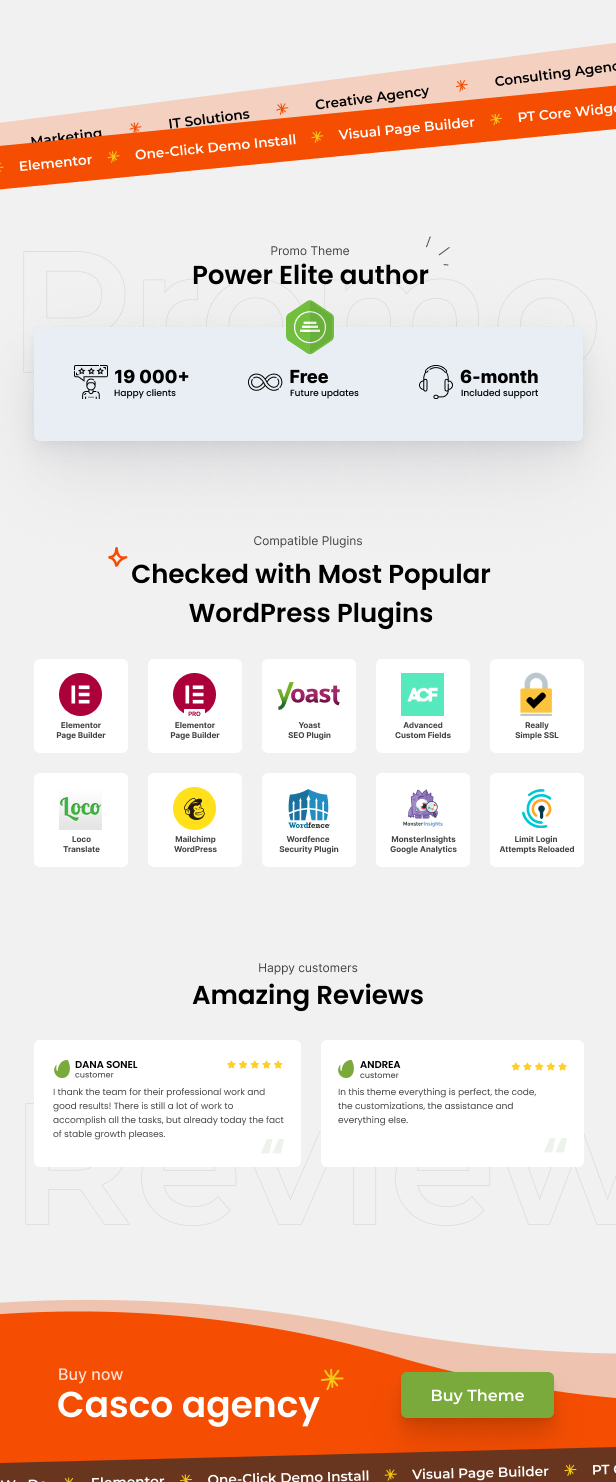 Casco - Agency Theme - 2