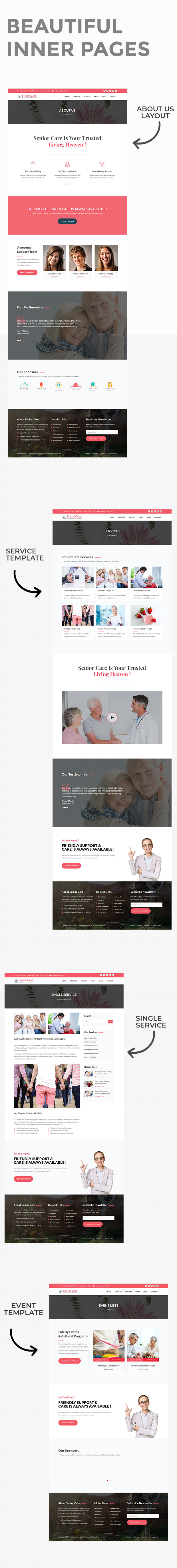 Senior Care - Elders Support HTML5 Template - 8