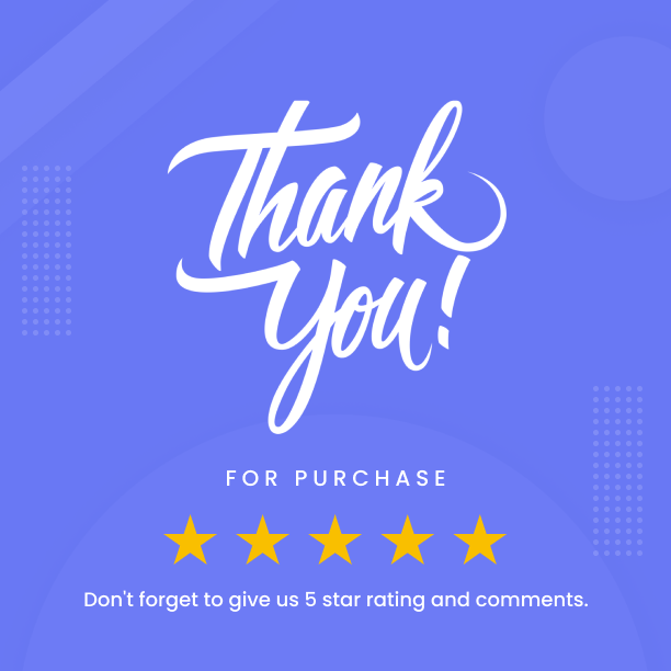 Thank You for Purchase - Creative Blog Designer Bundle for WordPress