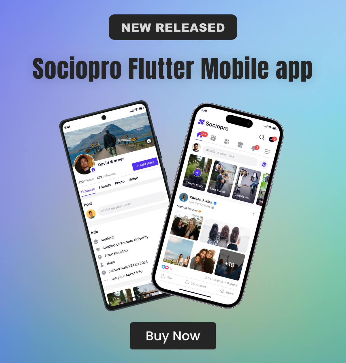 Sociopro - Laravel Private Social Network - 1