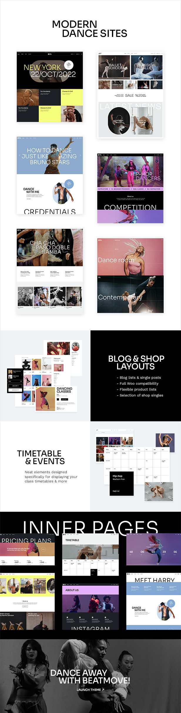 BeatMove - Modern Dance WordPress Studio - 2