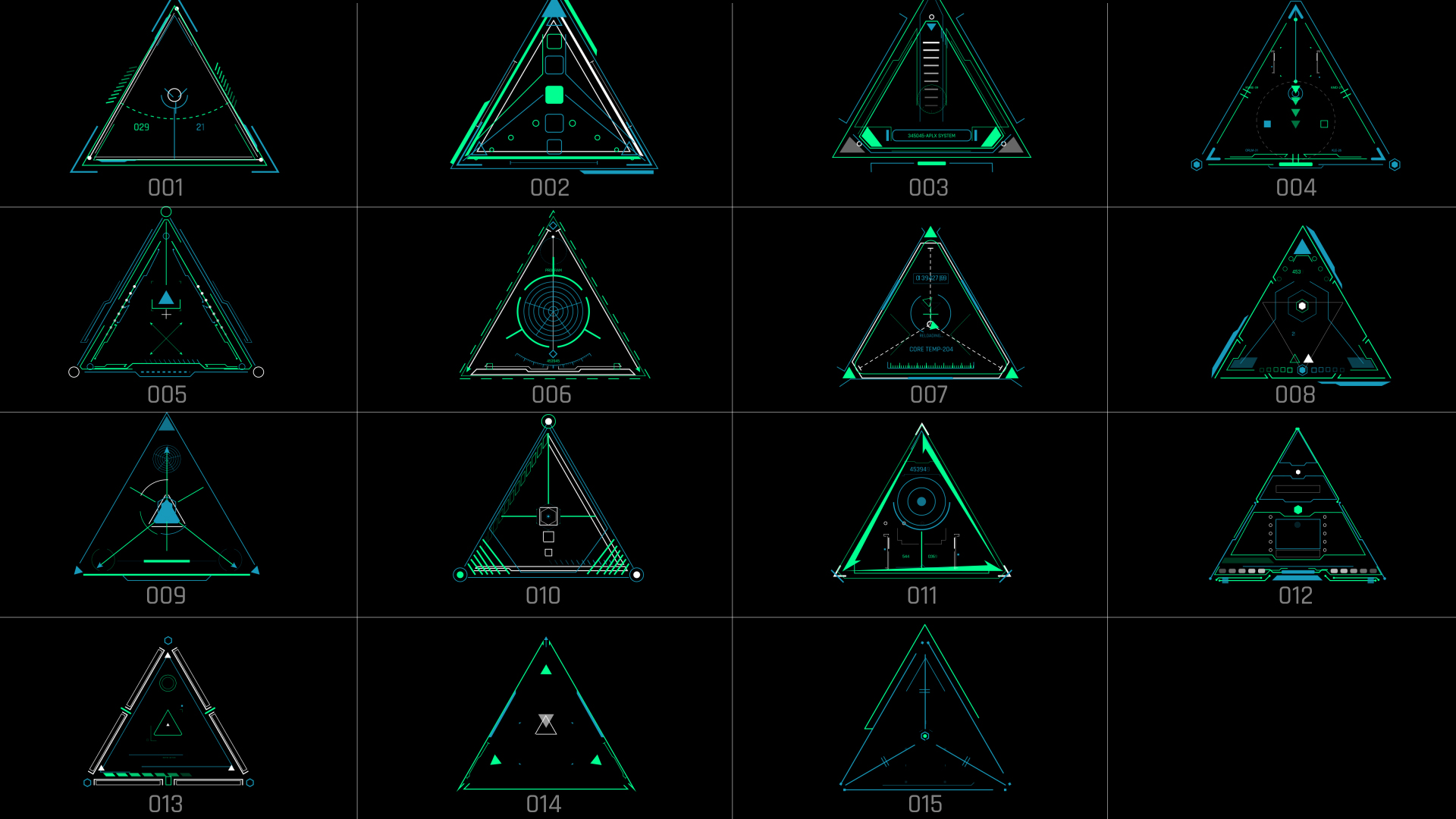 Extreme HUD Elements Bundle 1200+ - 71