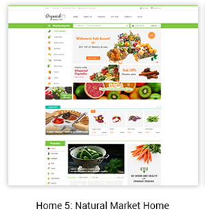 Natural Market Home