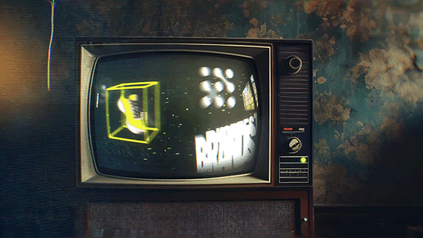 Old TV Screen Mockup - 1