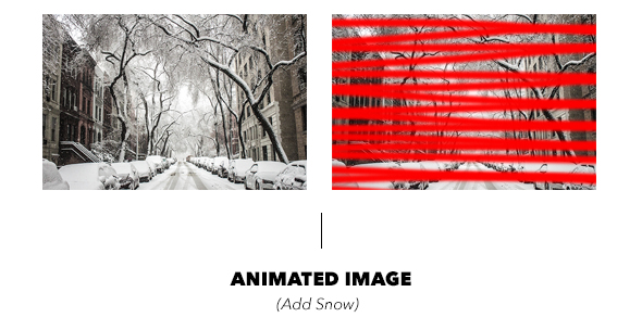 Gif Animated Snow Photoshop Action - 22