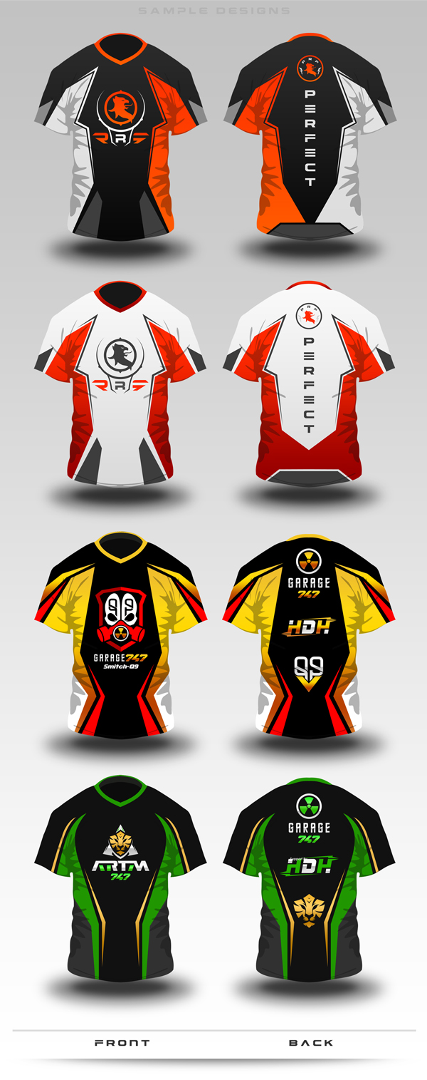 Jersey Esport Team Mockup On Behance