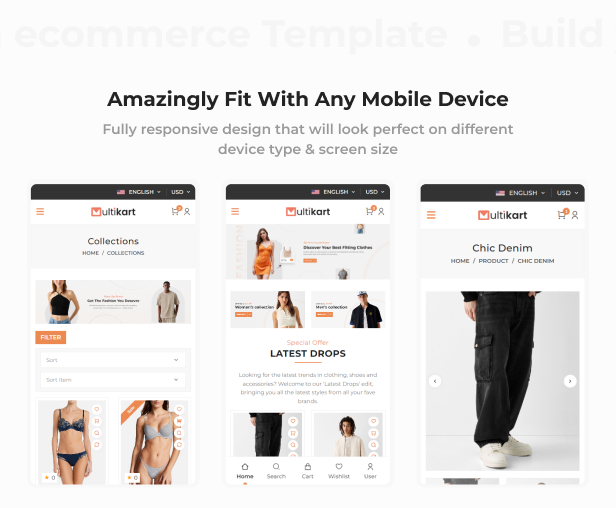 Multikart - Responsive angular 17 eCommerce Template