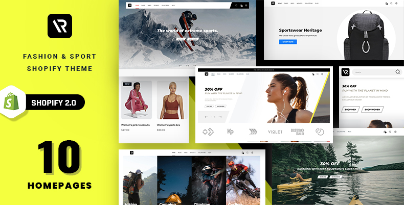 Random - Sport & Outdoor Clothing Shopify Theme