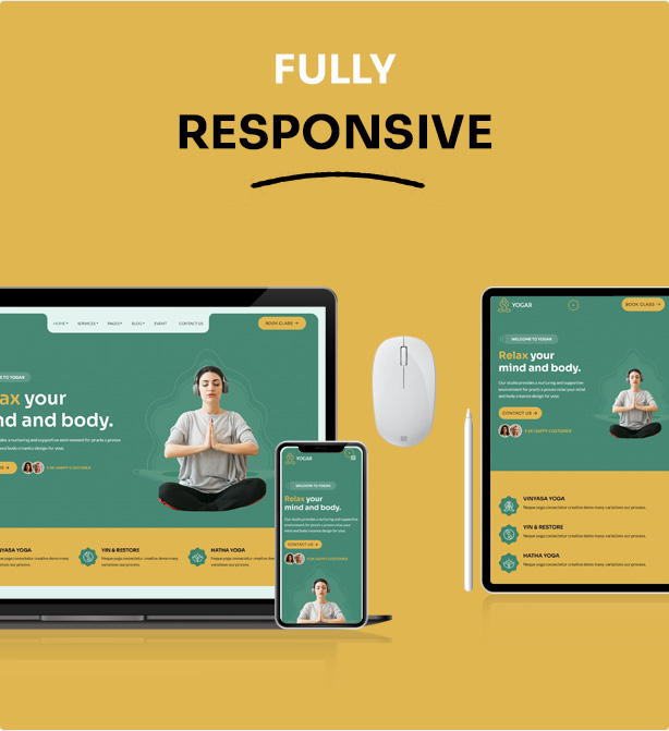 Yogar - Fitness and Yoga Studio HTML Template - 6