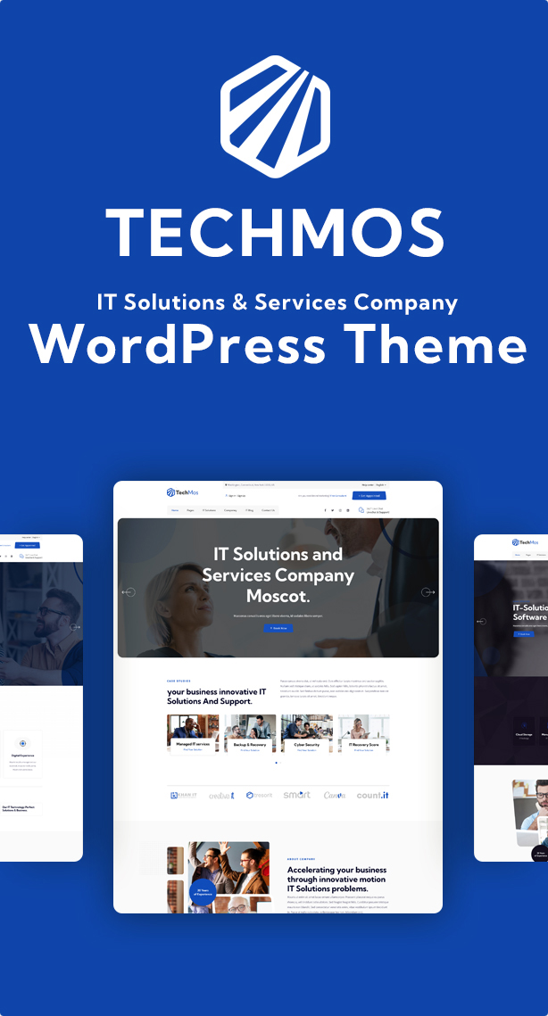 IT Solutions & Services Company WordPress Theme - 1