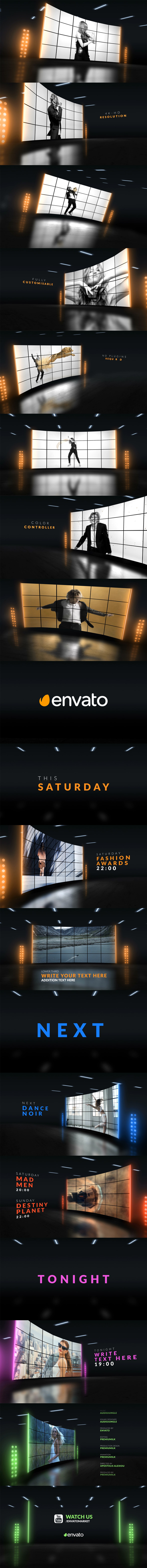 Broadcast Themes Pack for Premiere Pro - 214