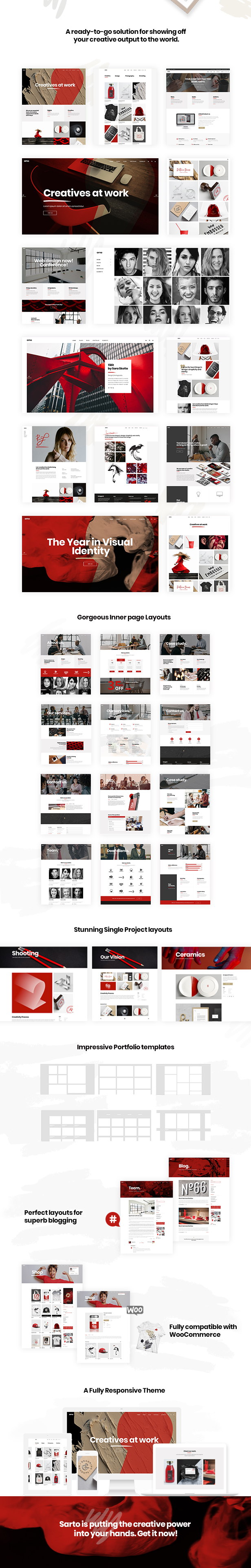 Sarto -  Web Design & Creative Agency Theme - 1