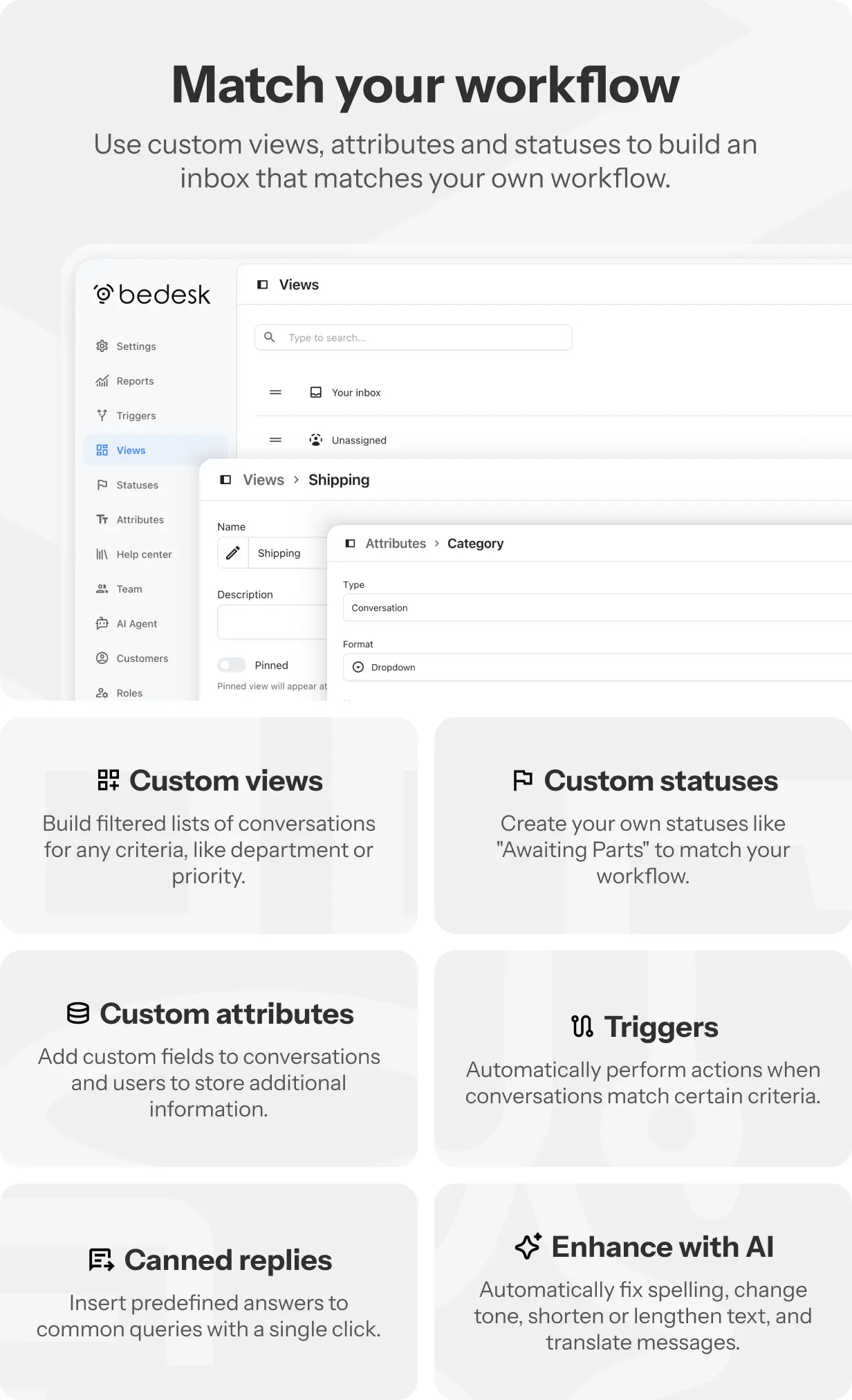 BeDesk - Customer Support Software & Helpdesk Ticketing System - 5