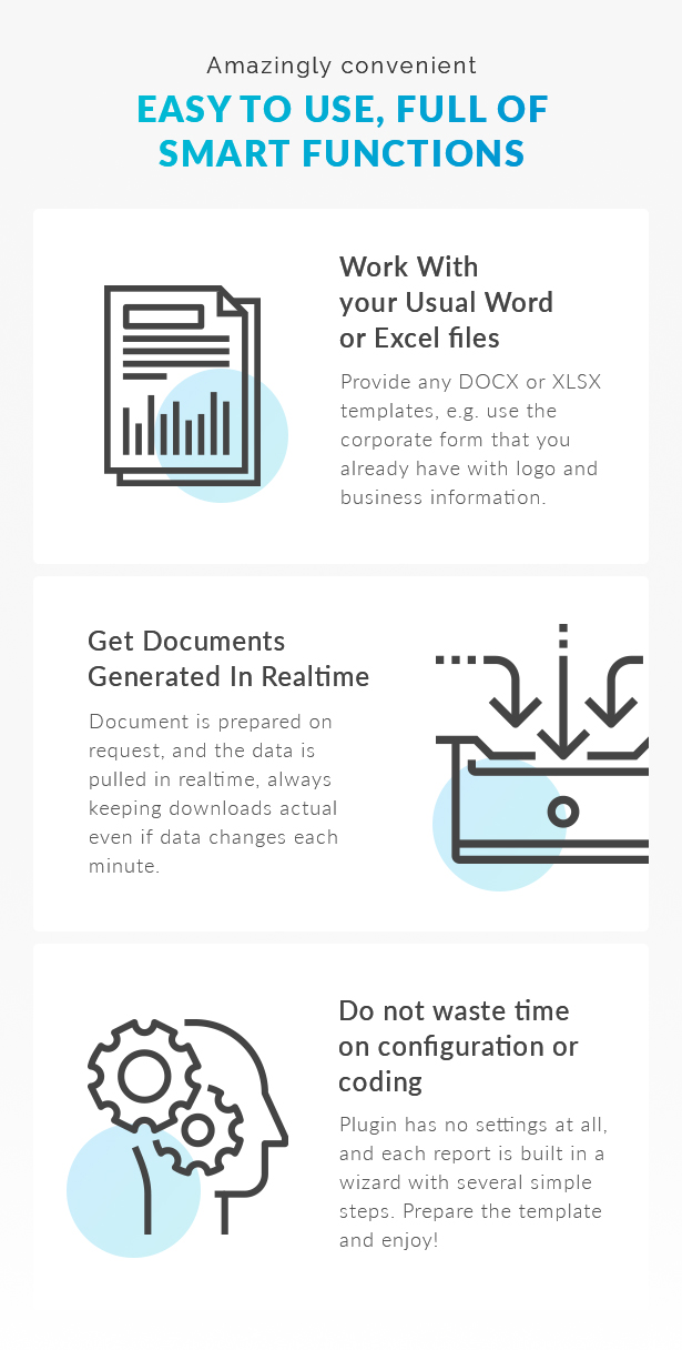 Report Builder add-on for wpDataTables - Generate Word DOCX and Excel XLSX documents - 3