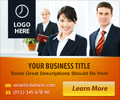 Modern Orange Business ad Design