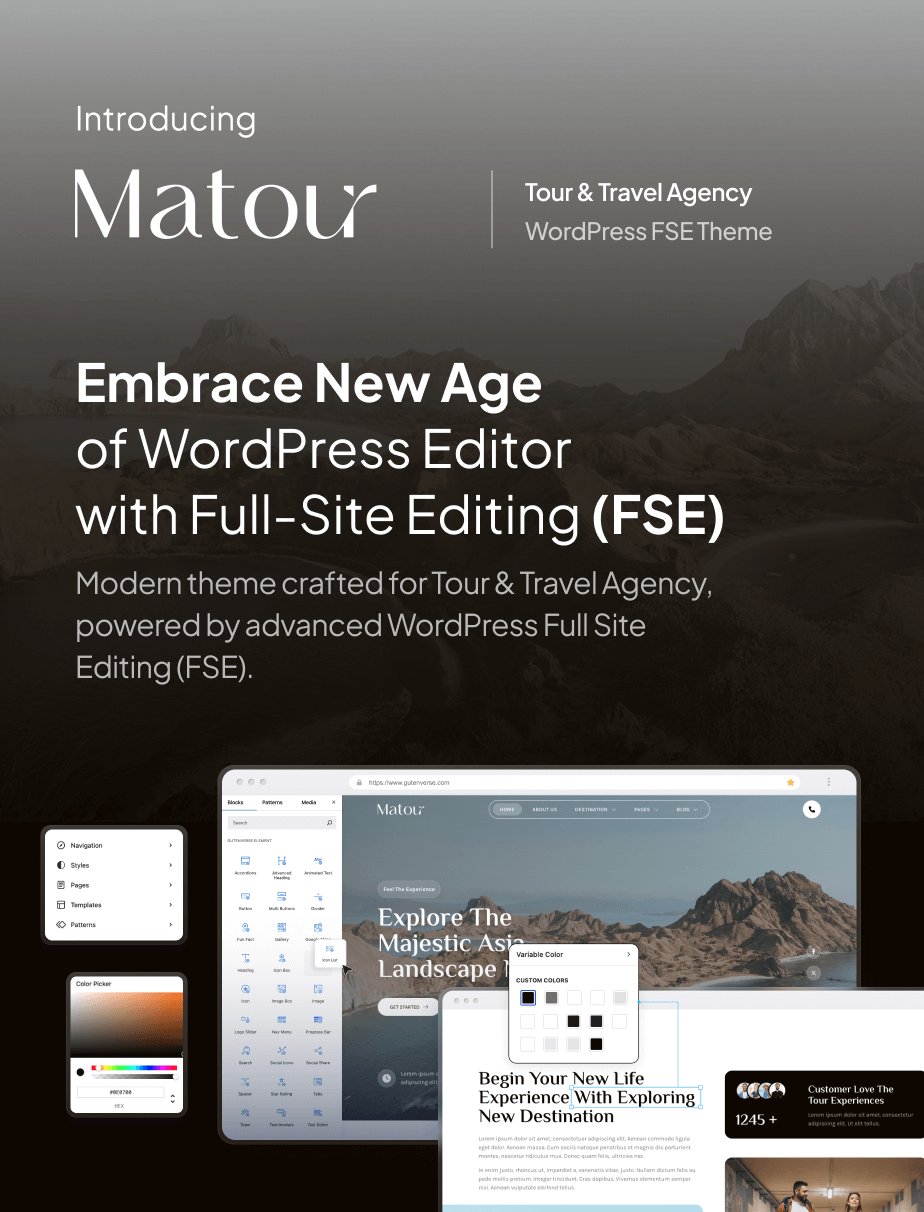 Matour – Tour & Travel Agency FSE WordPress Theme - 3