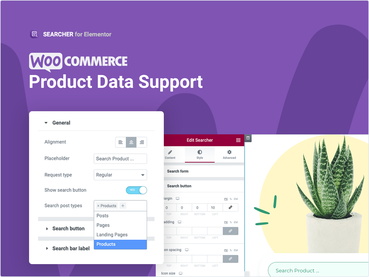 Woocommerce Product Data Support