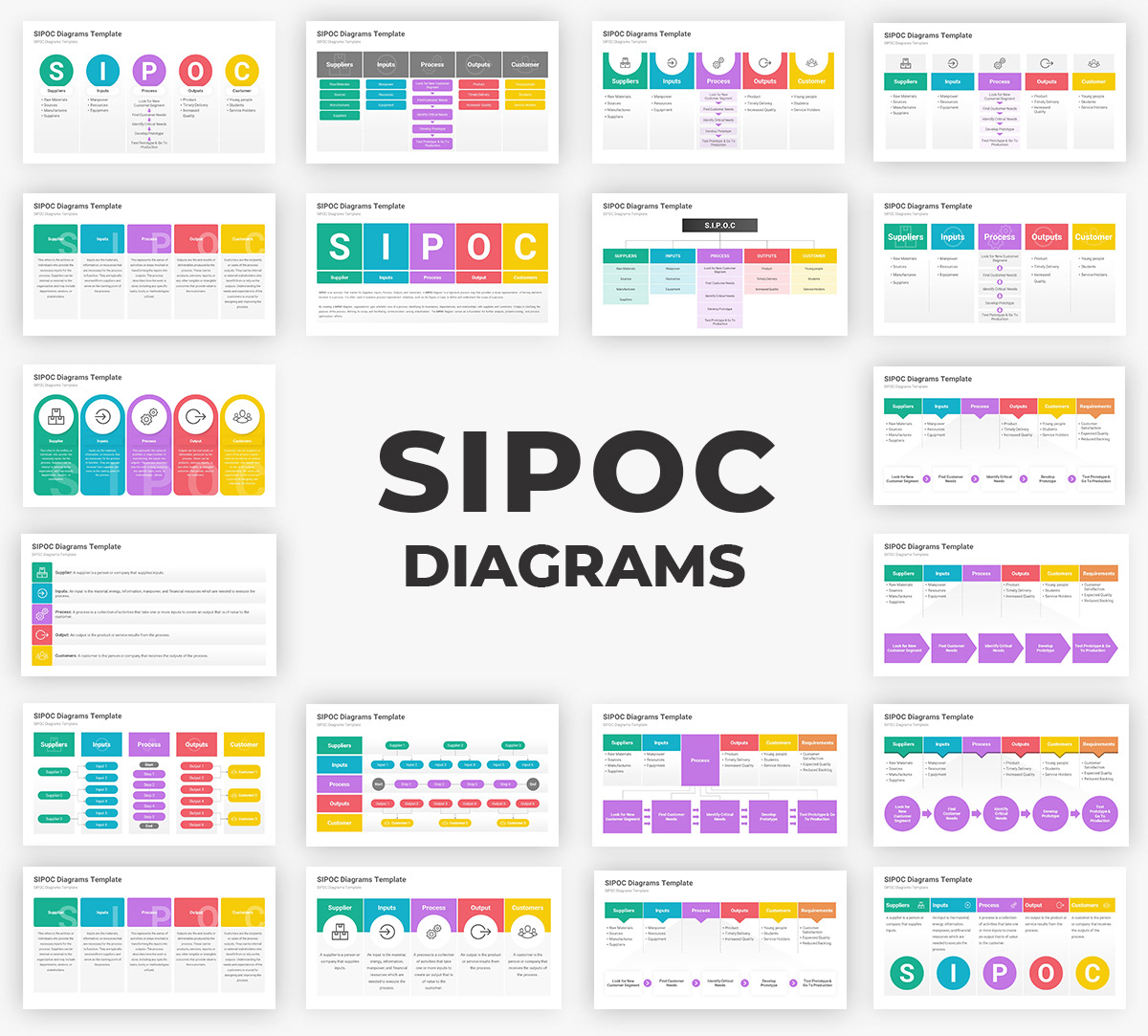 Infographics Complete Bundle PowerPoint Templates - 124