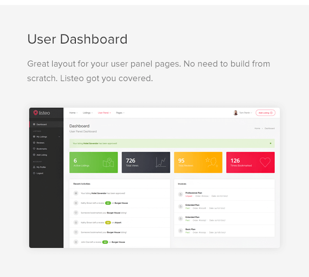 Listeo - Directory & Listings HTML Template by Vasterad | ThemeForest