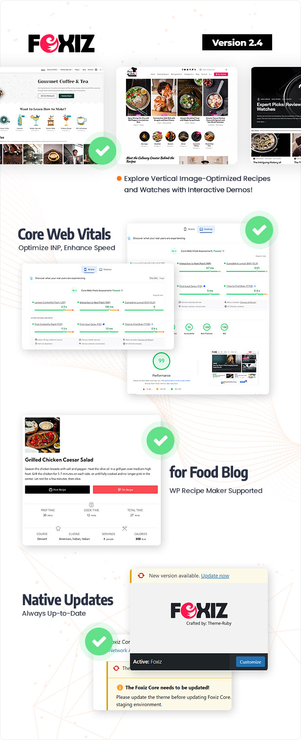Foxiz wordpress news theme version 2.4