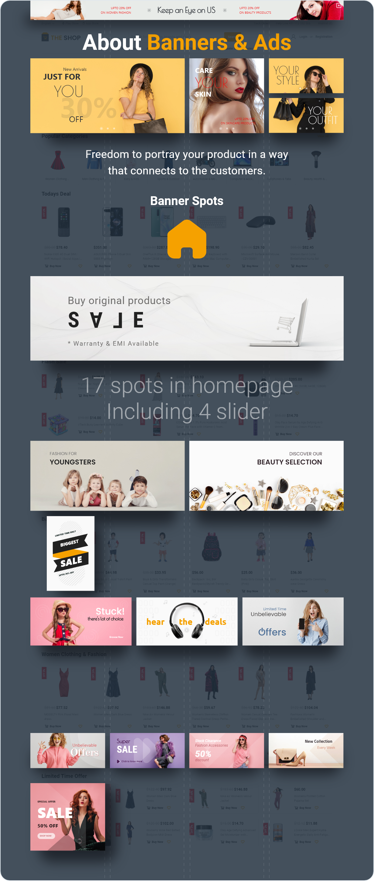 The Shop - PWA eCommerce CMS v3.4