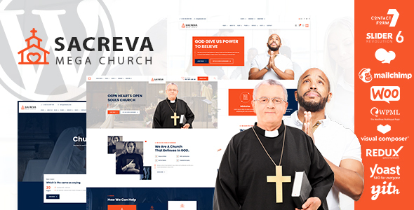 Sacreva Church WordPress Theme