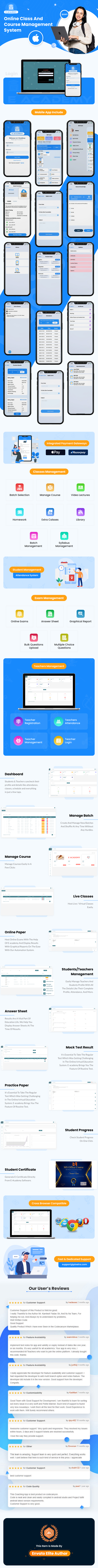 E-Academy - Online Classes / Institute / Tuition And Course Management (iOS App + Admin Panel) - 4
