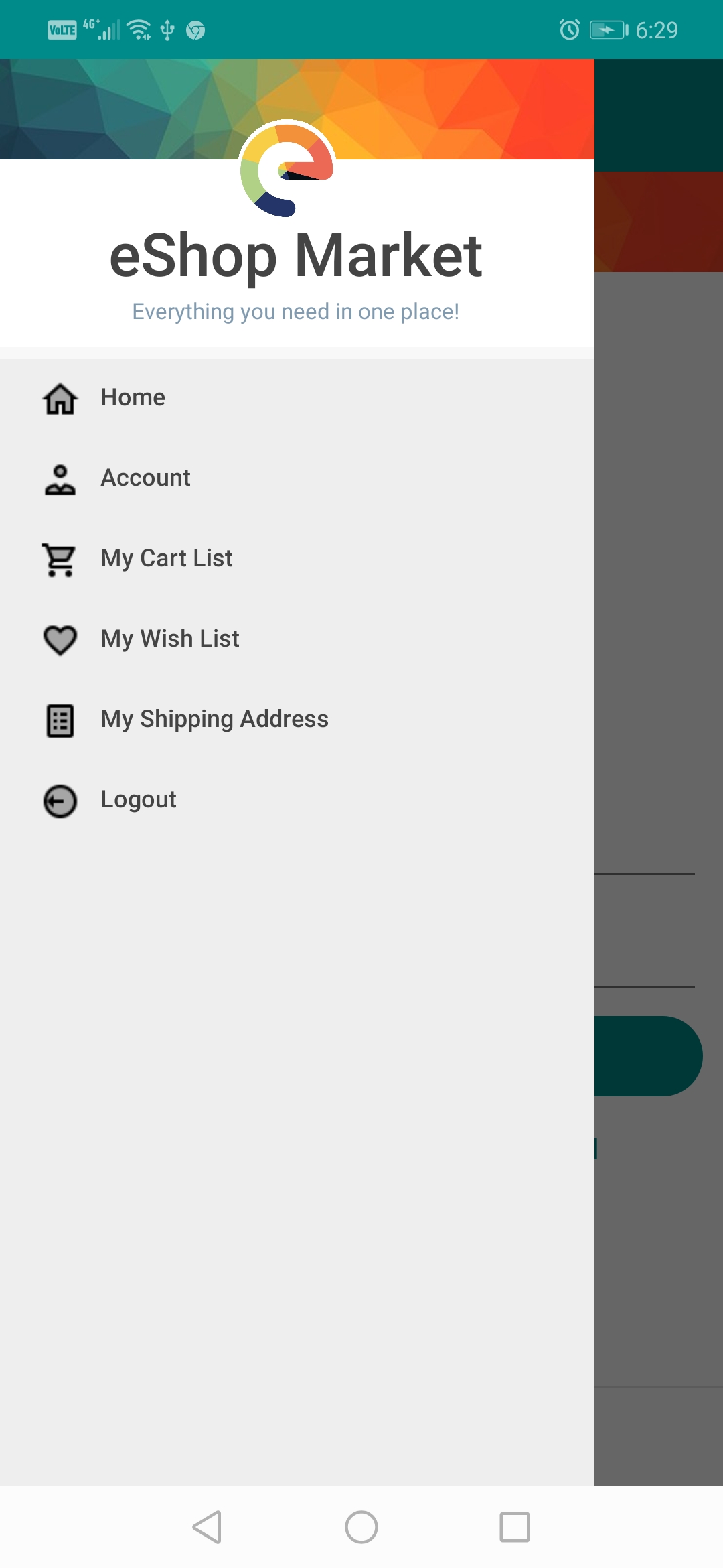 eShop Mobile App, Restful API and Admin Site Using Xamarin Forms and MVC - Full Source Code - 9