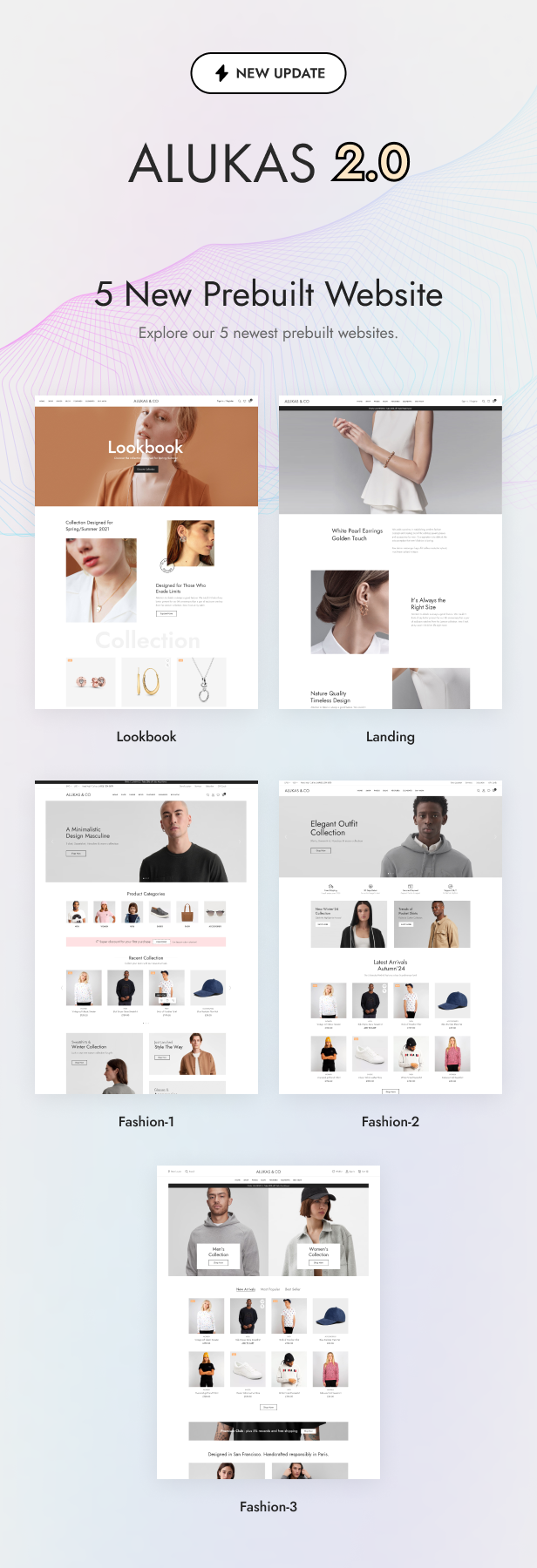 Alukas - Modern Jewelry Store WordPress Theme