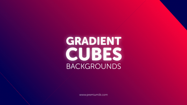 Gradient Cubes Backgrounds - 10