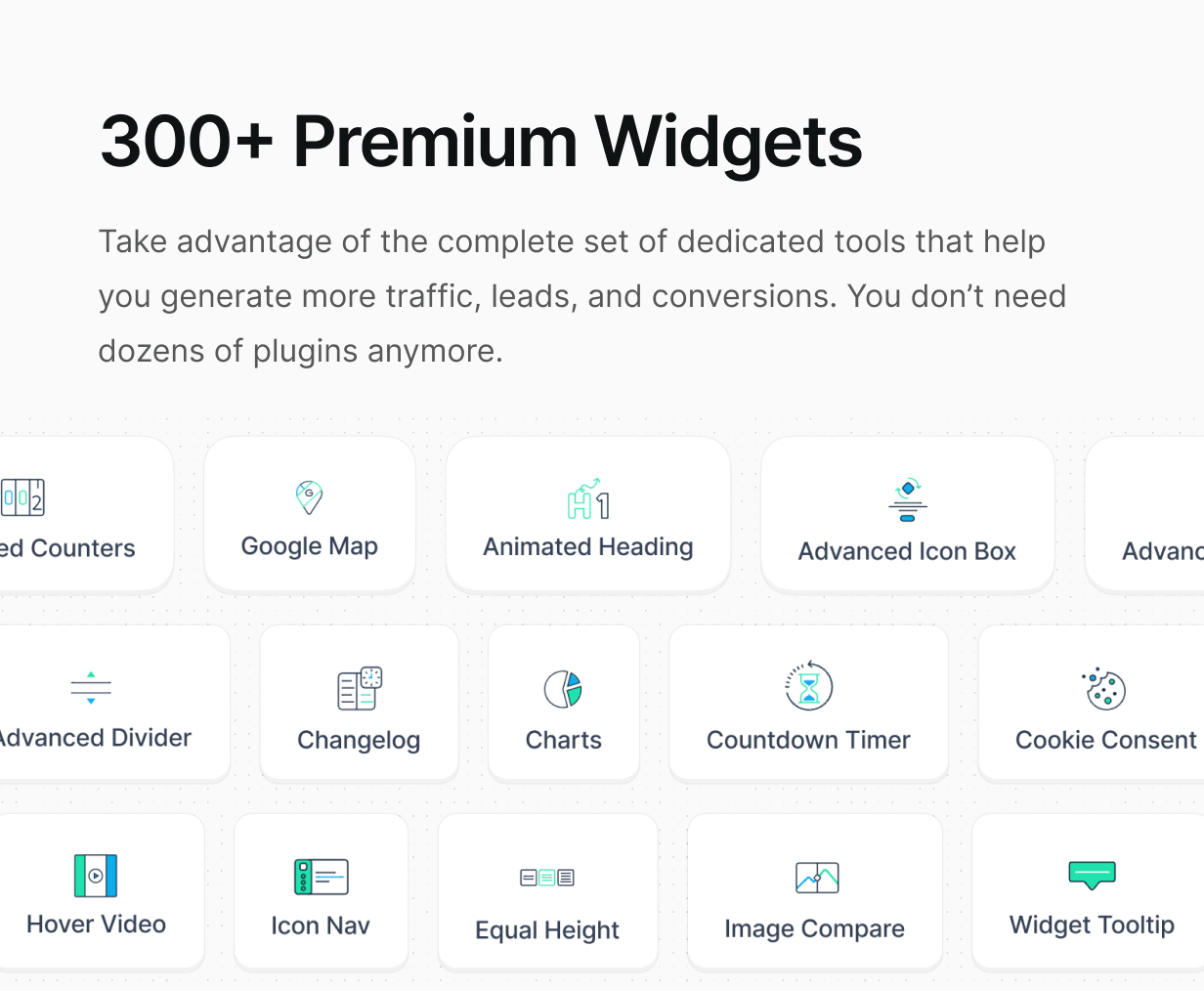 Widgets Elementor