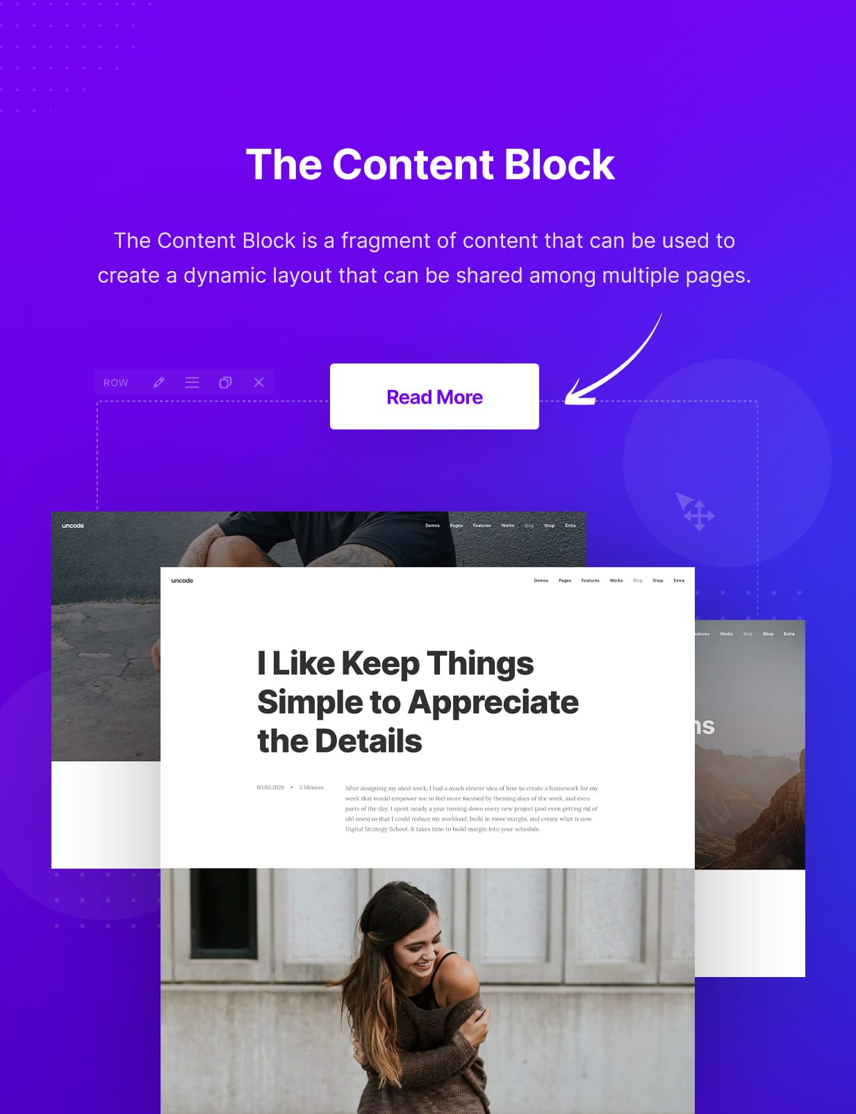 Uncode - Creative Multiuse & WooCommerce WordPress Theme -  Content Block