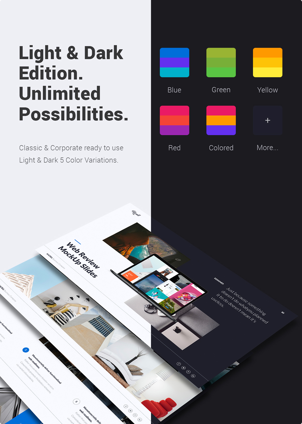 Kacell - Multipurpose & Business Template (Keynote) - 6