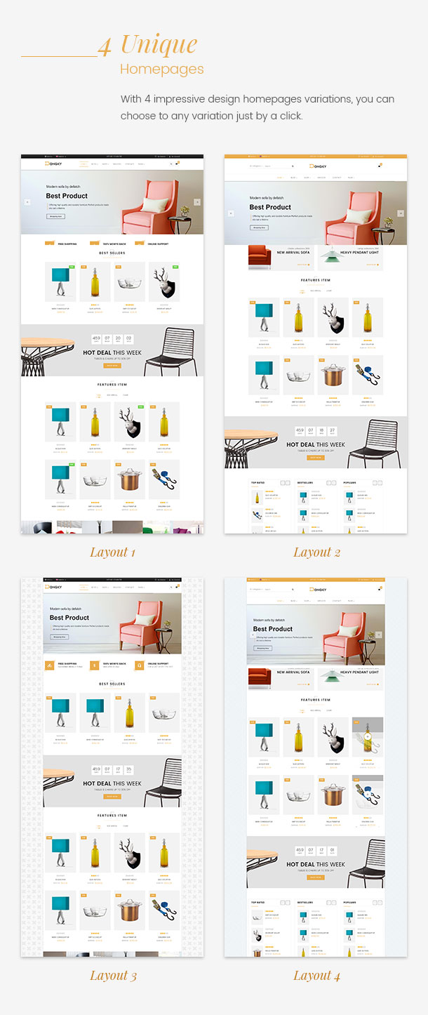 Vina Dongky - Clean & Minimal VirtueMart Joomla Template - 15