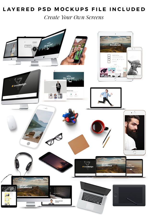ZAP - Multi-Purpose HTML5 Template - 2