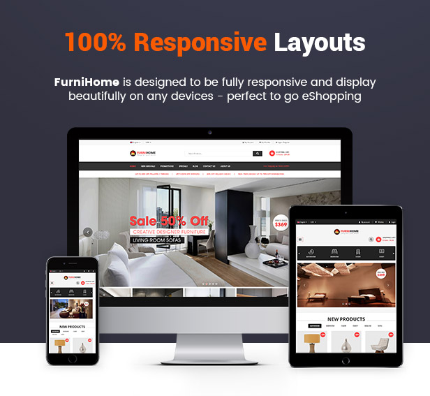 FurniHome - Furniture WordPress Theme