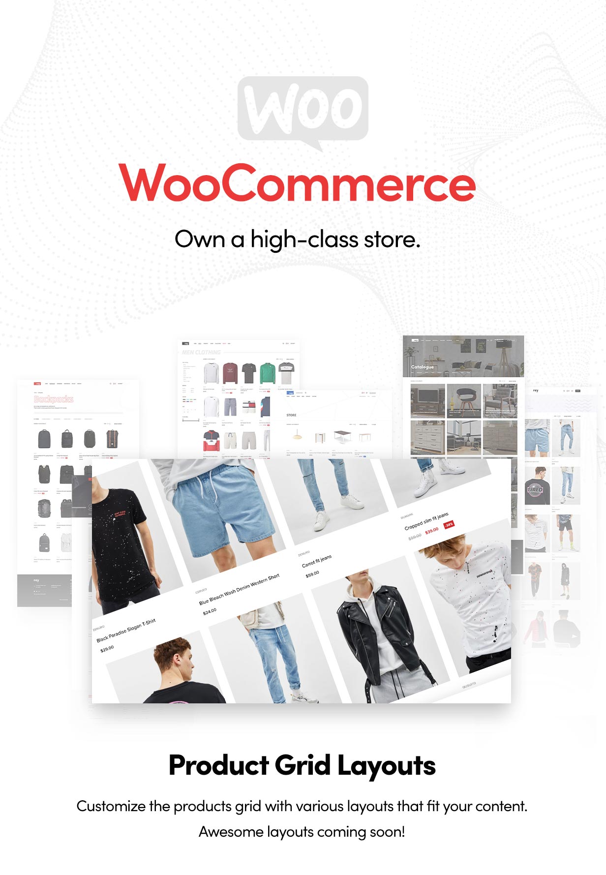 Rey - Fashion & Clothing, Furniture WordPress & WooCommerce Theme - 6