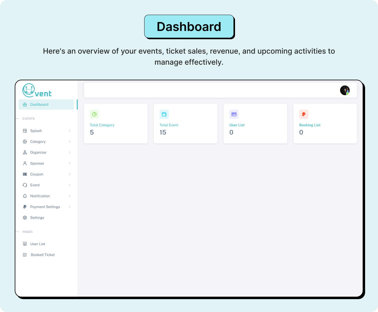 InClub: Event Management in Flutter with Node.js Backend | Complete event planner App - 16