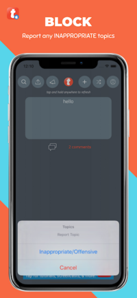 Topics | iOS Universal Social Discussion App Template (Swift) - 19