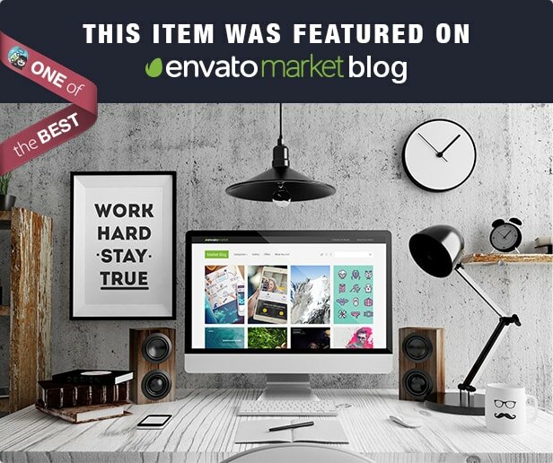 thefox was featured on Envato Market Blog